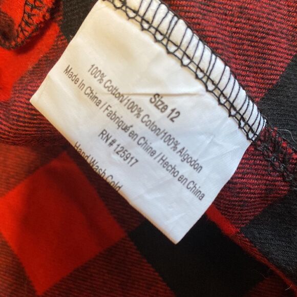 🎈Buffalo Check Flannel Dog Pajamas - Picture 7 of 10